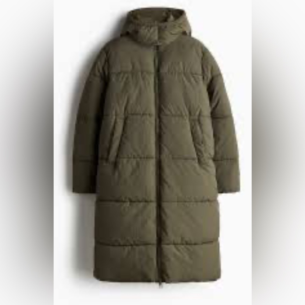 Hm long puffer jacket